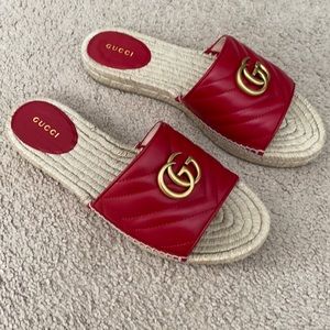 Authentic Gucci Mule Espadrilles